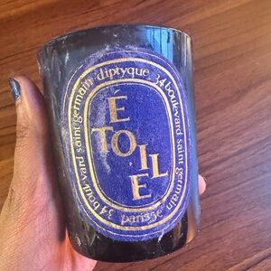 diptyque Etoile Candle in Deep Purple and Gold